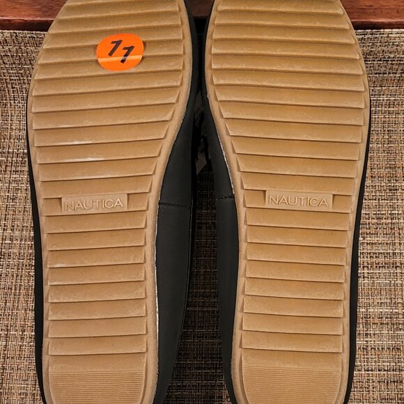 WOMENS NAUTICA BLYTHE FLAT LOAFERS SIZE 11 (COLOR BLACK) - Picture 4 of 8